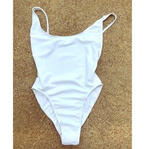 American apparel high cut swimsuit